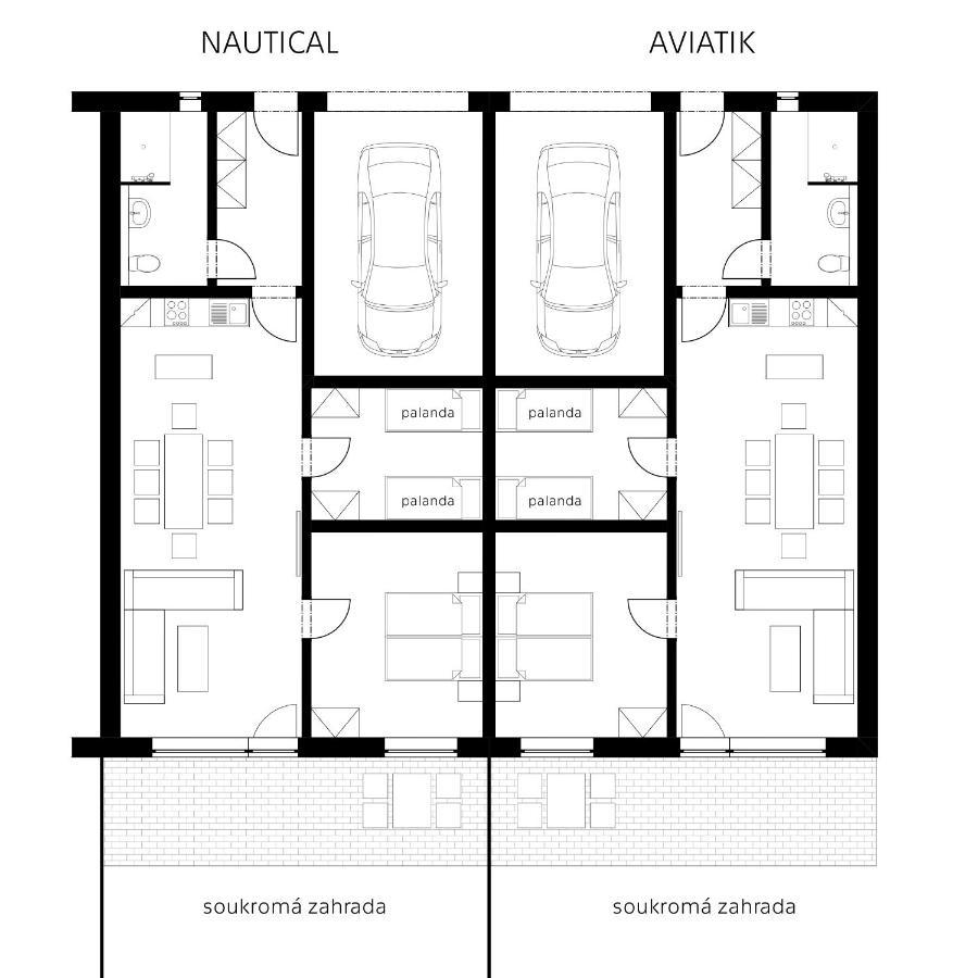 Apartmany Modrinovy Dum Horní Planá 外观 照片
